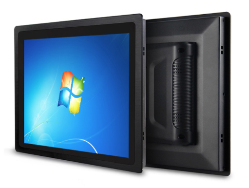 21,5 WINDOWS Wandeinbau Touchpanel schwarz