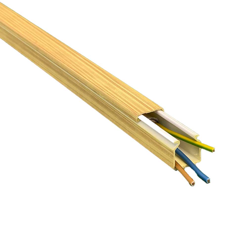 Kabelkanal Buche 15x15 mm Selbstklebend (1m Stück)