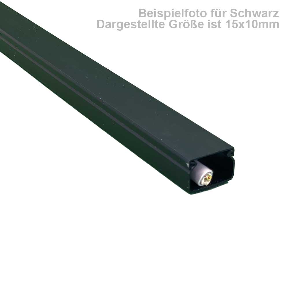Kabelkanal Schwarz matt 40x40 mm Selbstklebend (1m Stück) Kabelkanal Schwarz matt 40x40 mm Selbstklebend (1m Stück)