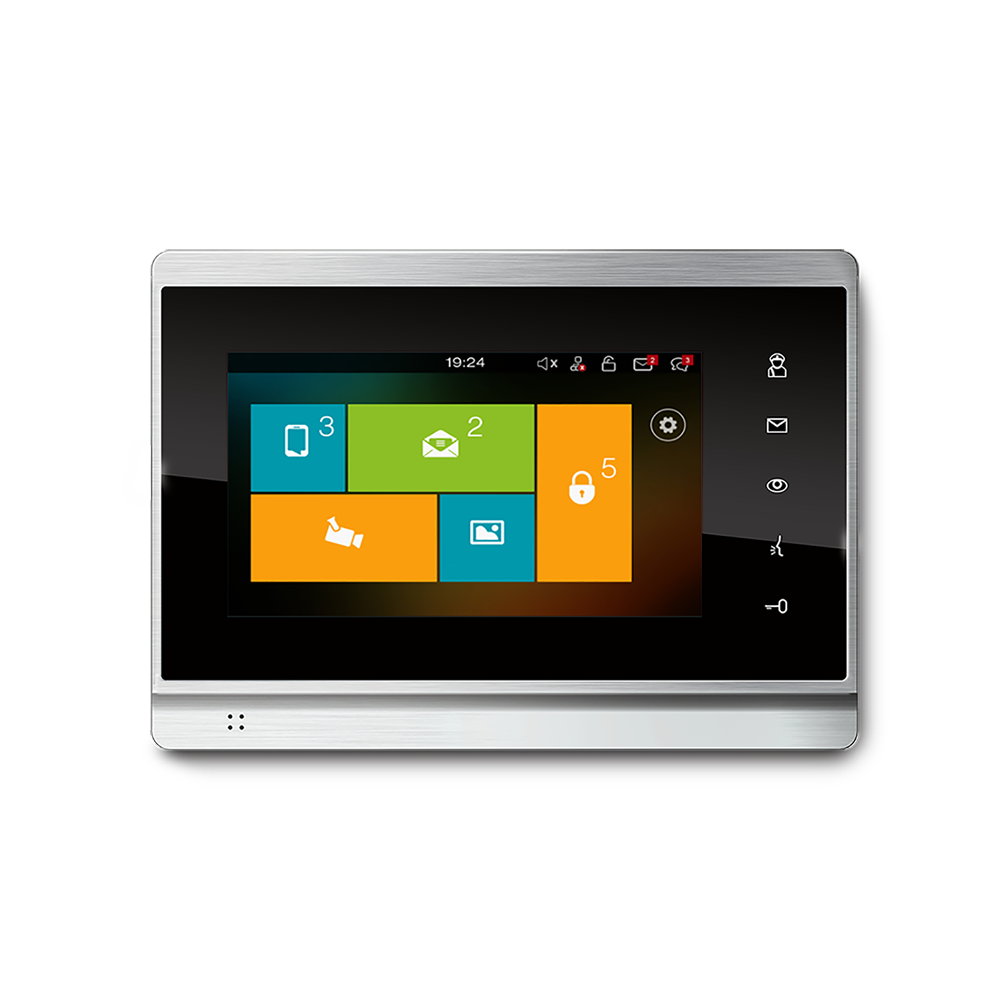 7" Innenstation für IP Video Türsprechanlage