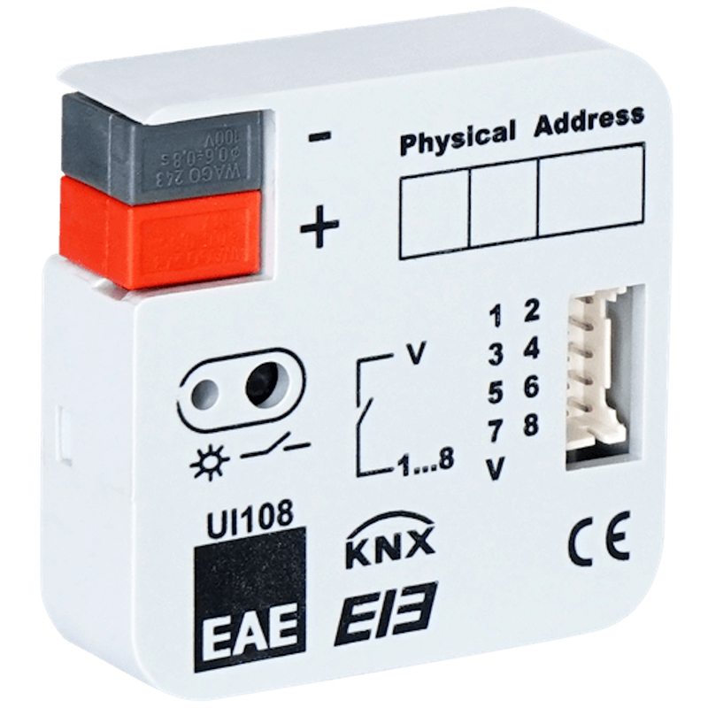 8 fach KNX Binäreingang