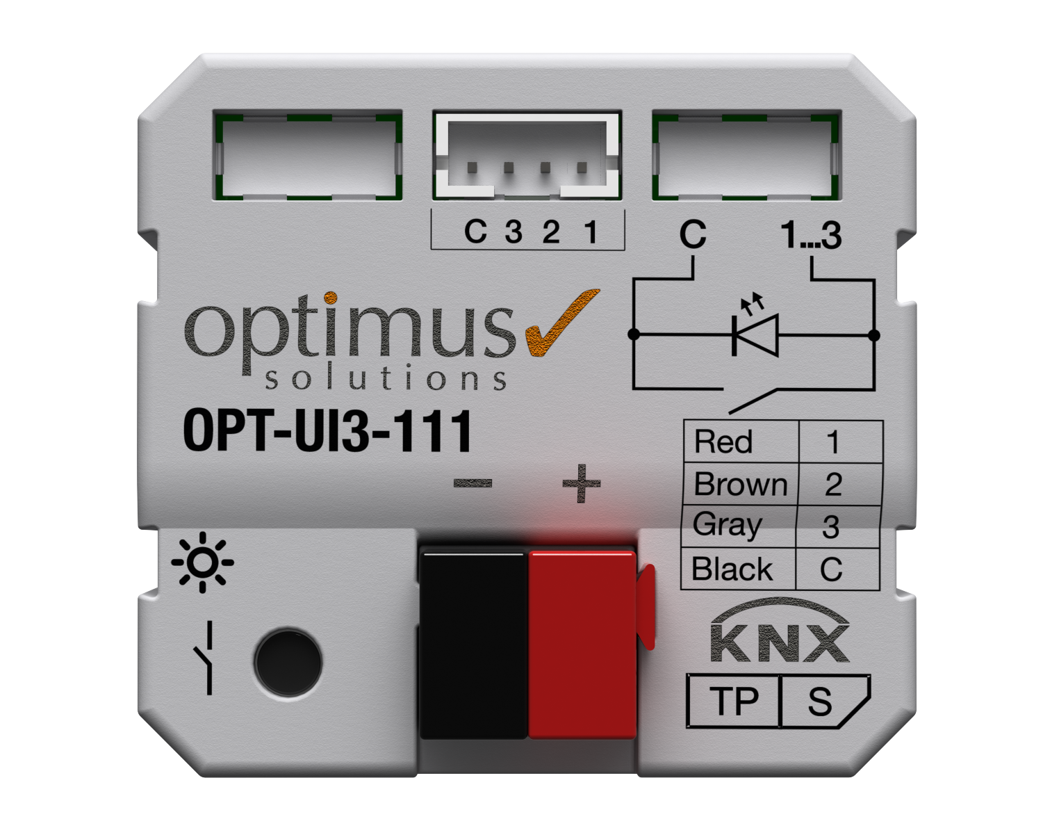 3 fach KNX Binäreingang