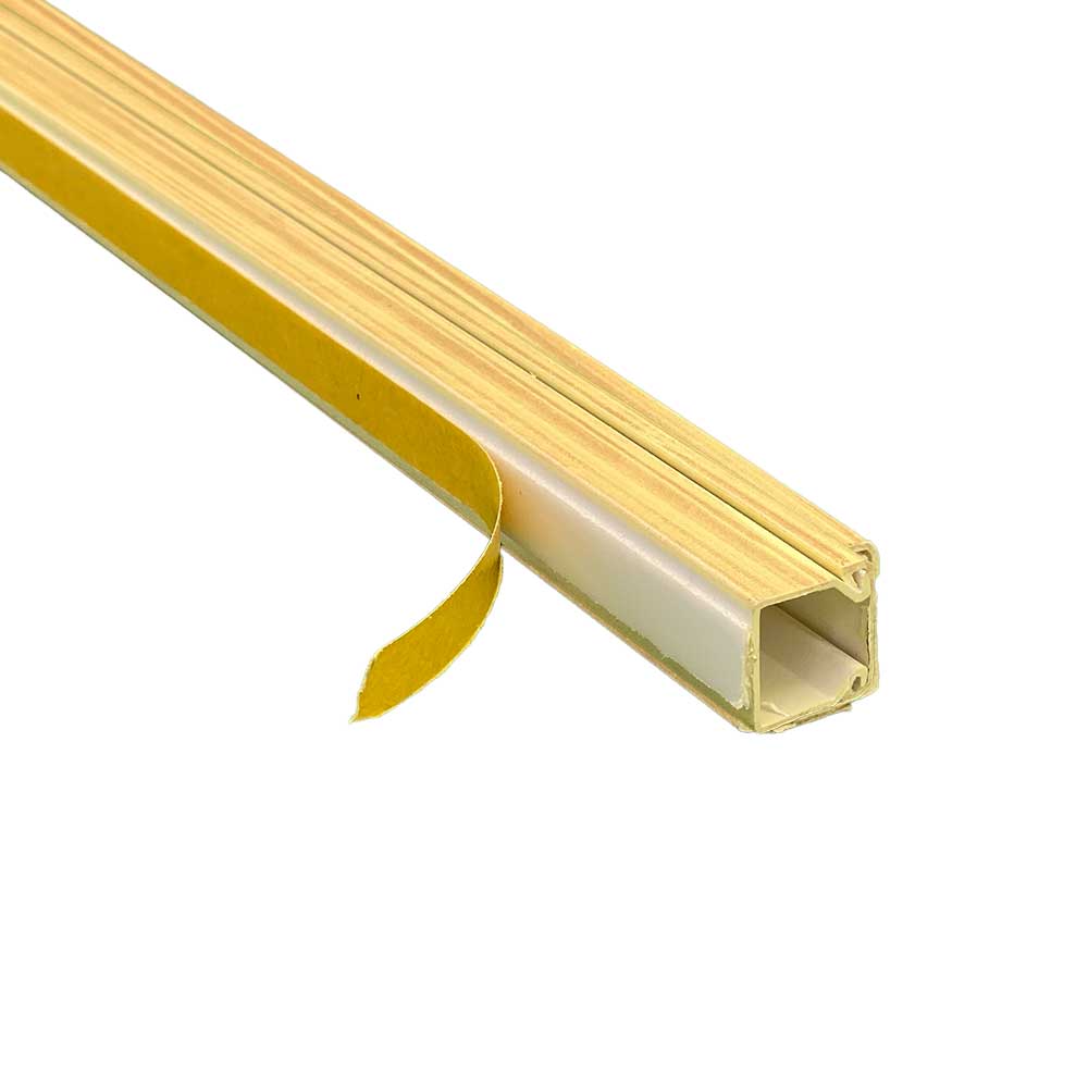 Kabelkanal Buche 15x15 mm Selbstklebend (1m Stück)