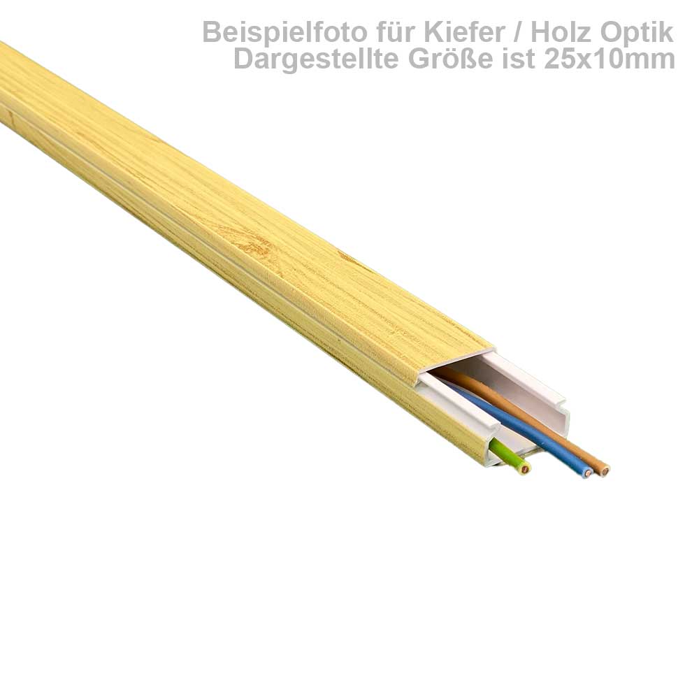 Kabelkanal Kiefer / Fichte 15x10 mm Schrauben/Bohren (2 mal 1m Stück) Kabelkanal Kiefer / Fichte 15x10 mm Schrauben/Bohren (2 mal 1m Stück)