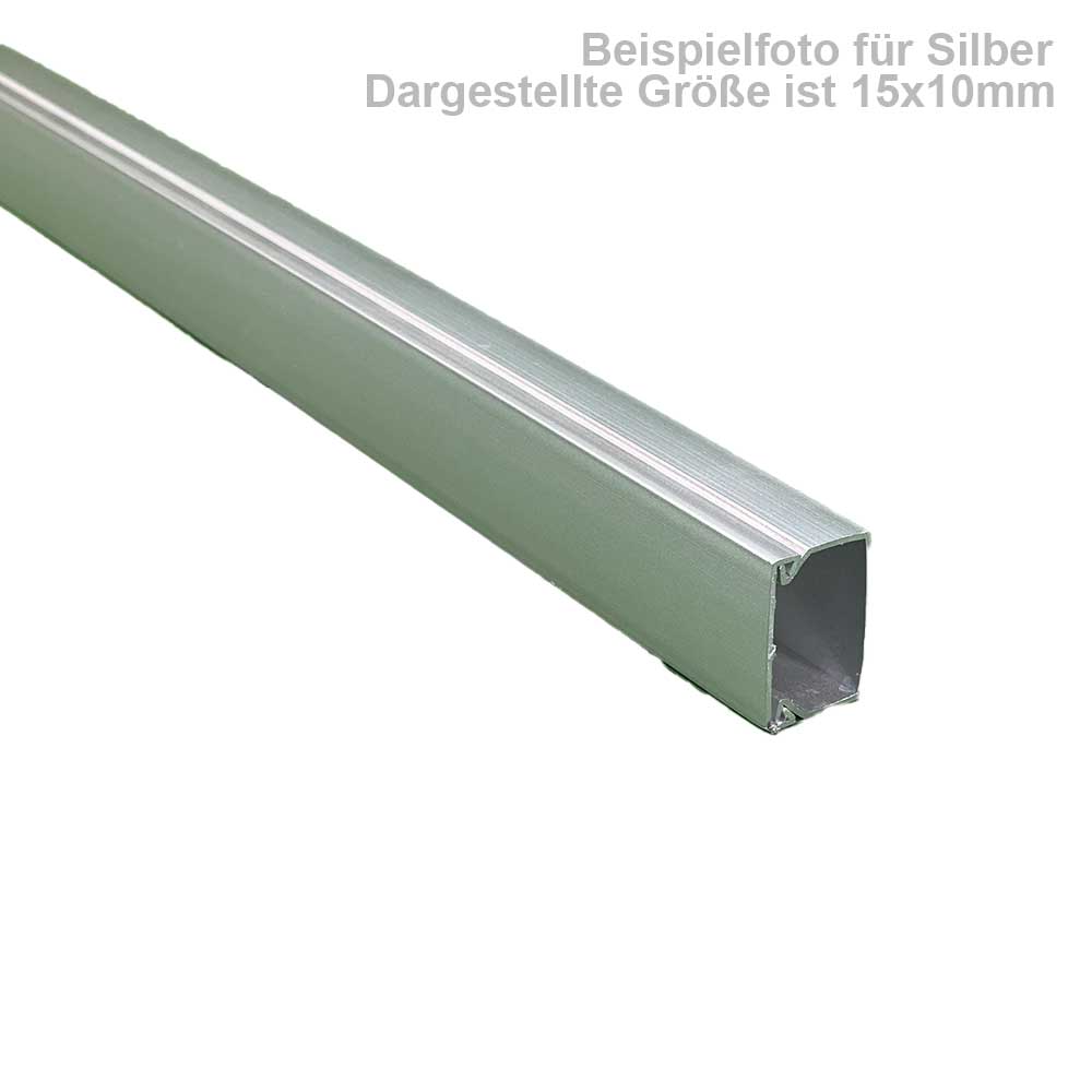 Kabelkanal 40x25 mm Silber Selbstklebend -1m Stück Kabelkanal 40x25 mm Silber Selbstklebend -1m Stück