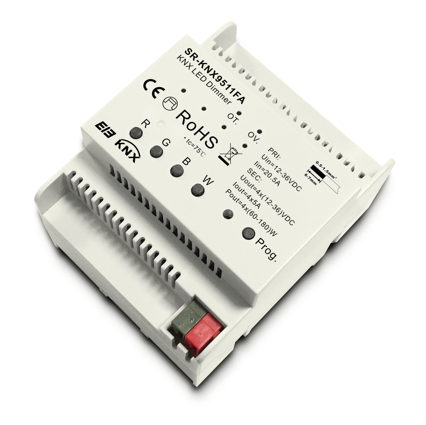 Hutschienen KNX RGBW LED Dimmer