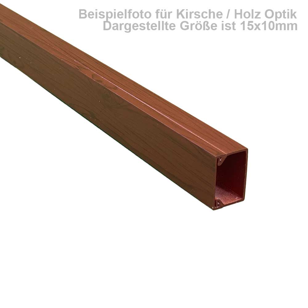 Kabelkanal Selbstklebend Kirsche Holzoptik – 1 Meter, 12x12 mm Kabelkanal Selbstklebend Kirsche Holzoptik – 1 Meter, 12x12 mm