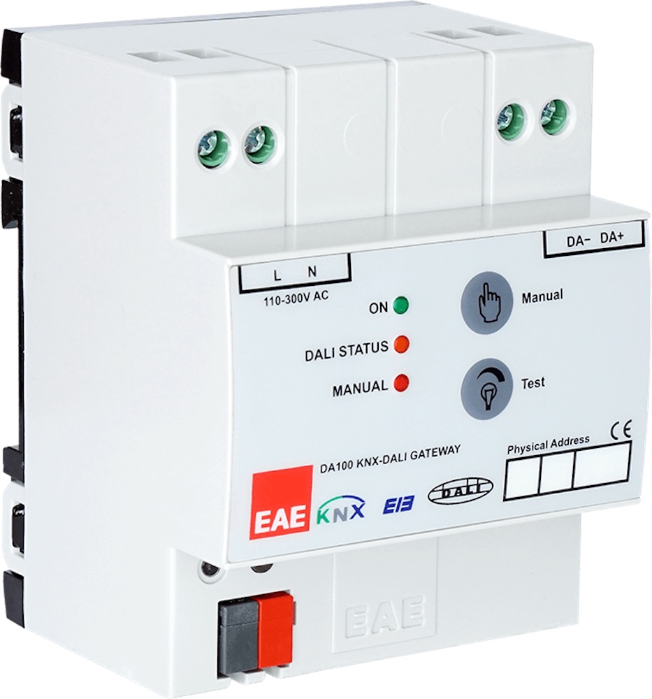 KNX DALI Gateway von EAE für 64 Teilnehmer