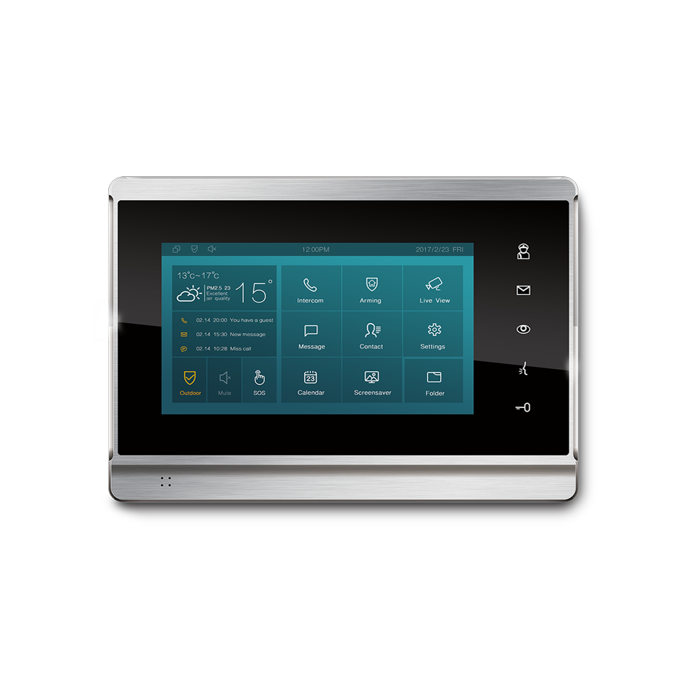 7" Innenmonitor für Video Türsprechanlage