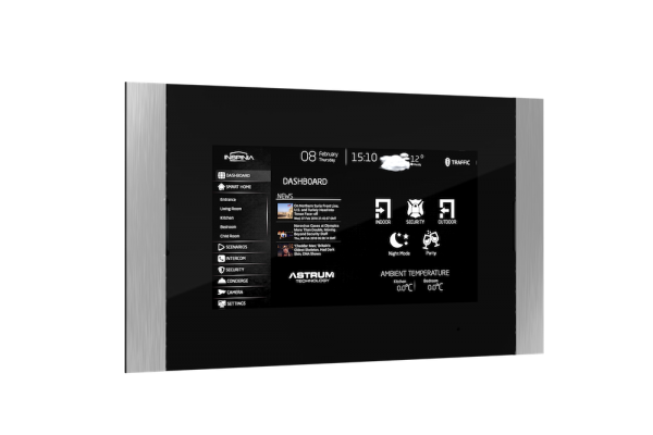 INSPINIA Slim 7" Touchpanel zum Wandeinbau mit Software für Türsprechanlagen